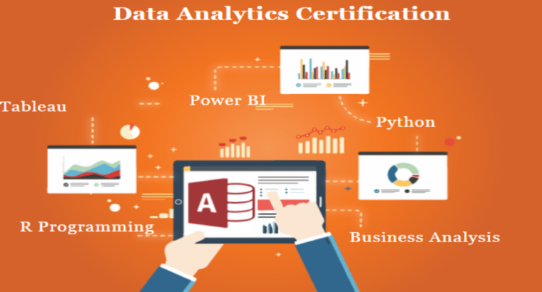 Job Oriented Data Analyst Course in Delhi, 110074.